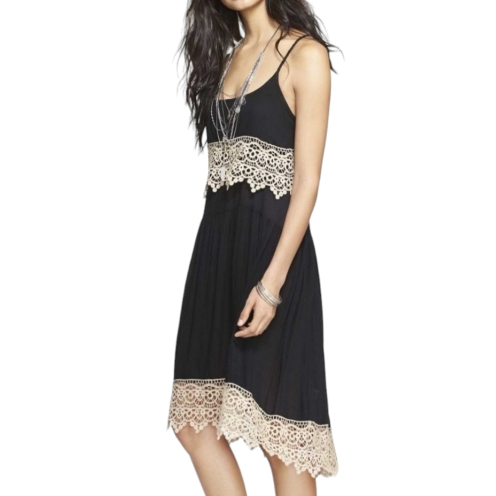 Free People | Crinkled Crepe Star Slip